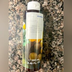 Korres Santorini Grape Renewing Body Cleanser Renew + Hydrate 8.45 fl oz sealed